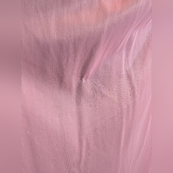 Vintage Ruffle Bubblegum Pink Slip Dress - Picture 5 of 5
